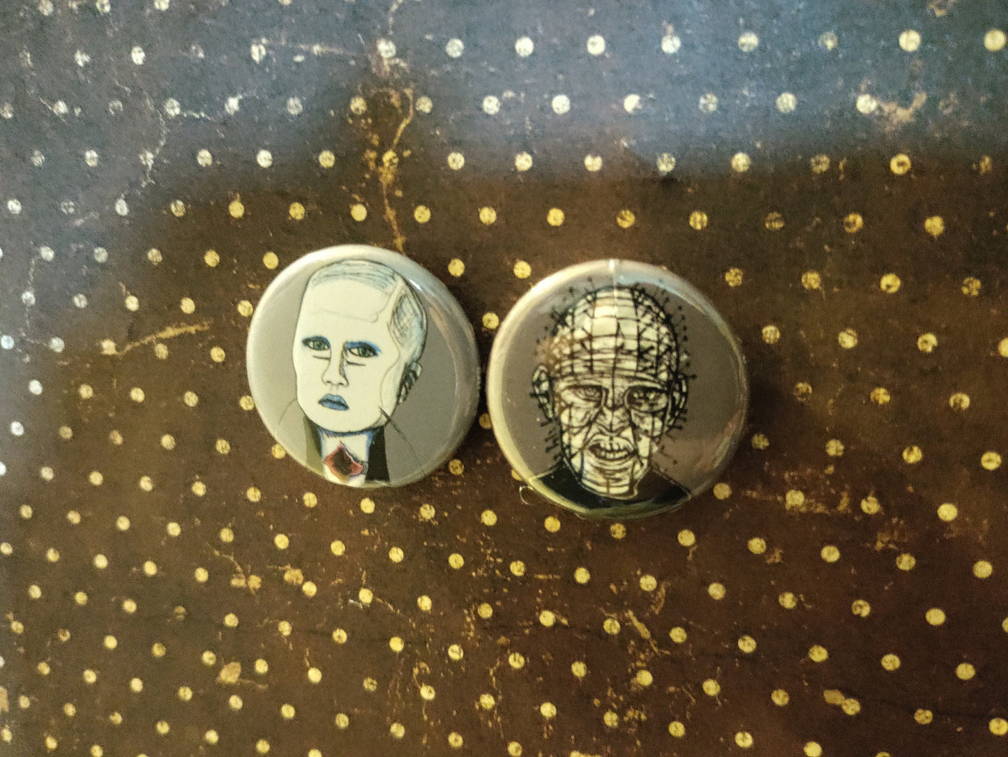 Hellraiser Magnets: Chilling Horror Movie Fridge Set. Perfect Gift for Horror Fans.