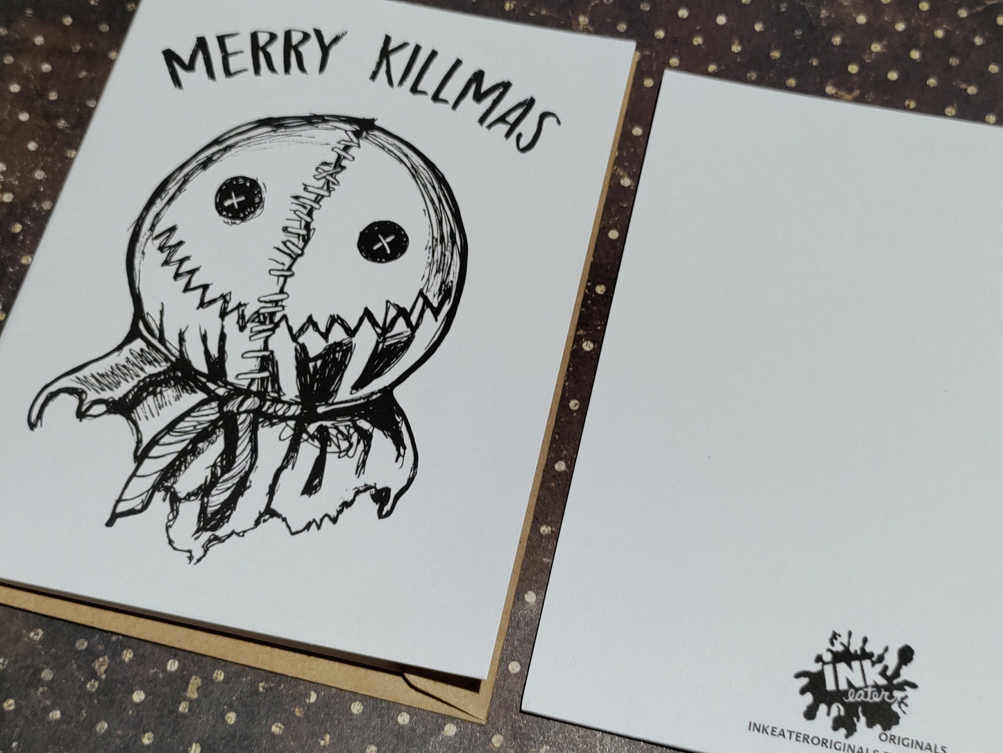 "Merry Killmas" - Sam Trick 'r Treat Xmas Greeting Card