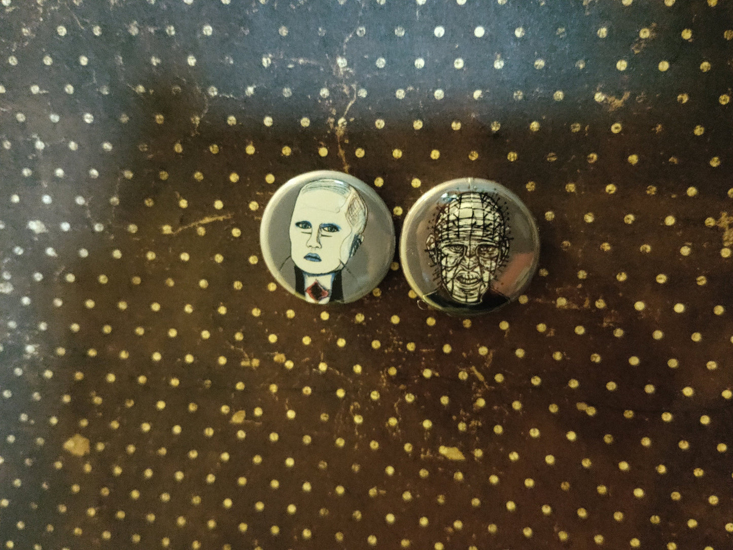 Hellraiser Magnets: Chilling Horror Movie Fridge Set. Perfect Gift for Horror Fans.