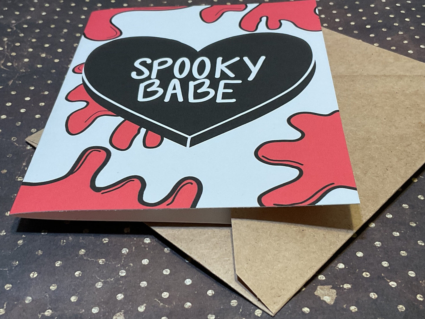 Spooky Babe Horror Card – Unique Anniversary Gift