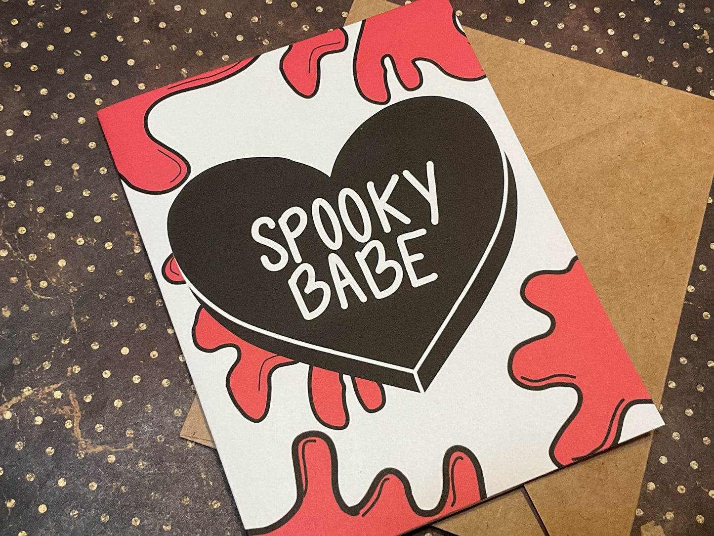 Spooky Babe Horror Card – Unique Anniversary Gift